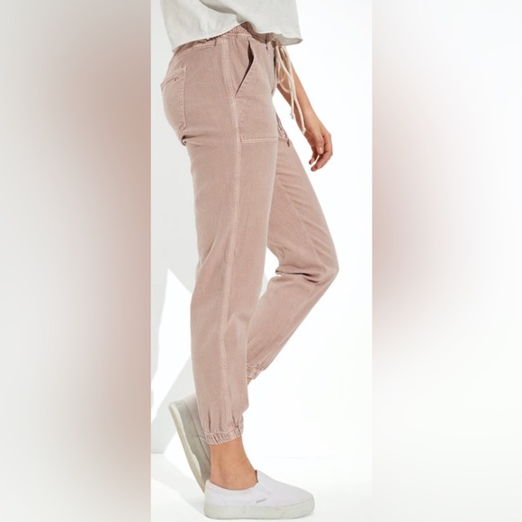 American Eagle Stretch Tomgirl Utility Jogger Size 2 Short Pink - Picture 4 of 10